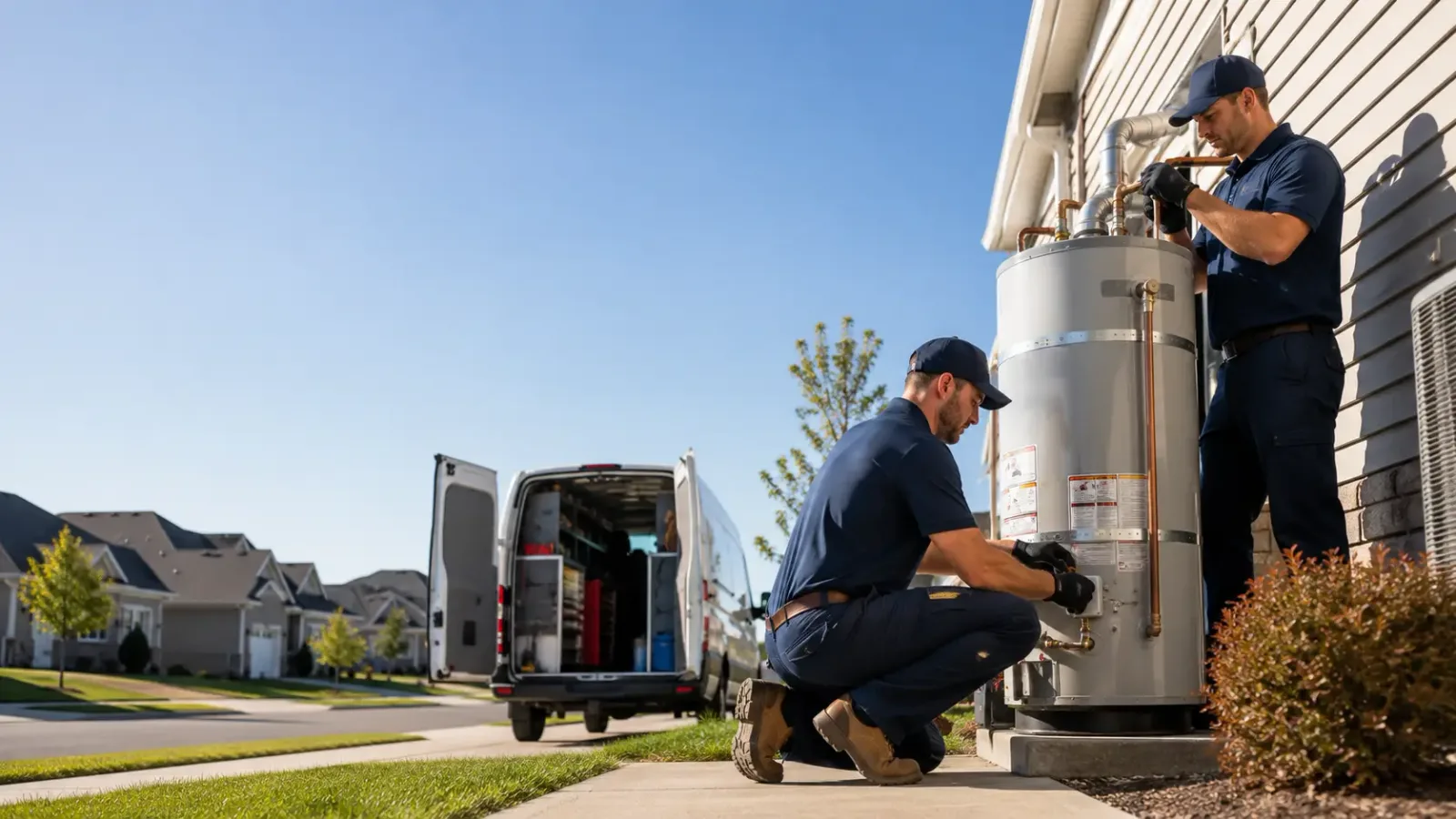 Water Heater Installation in Lagrange, ME